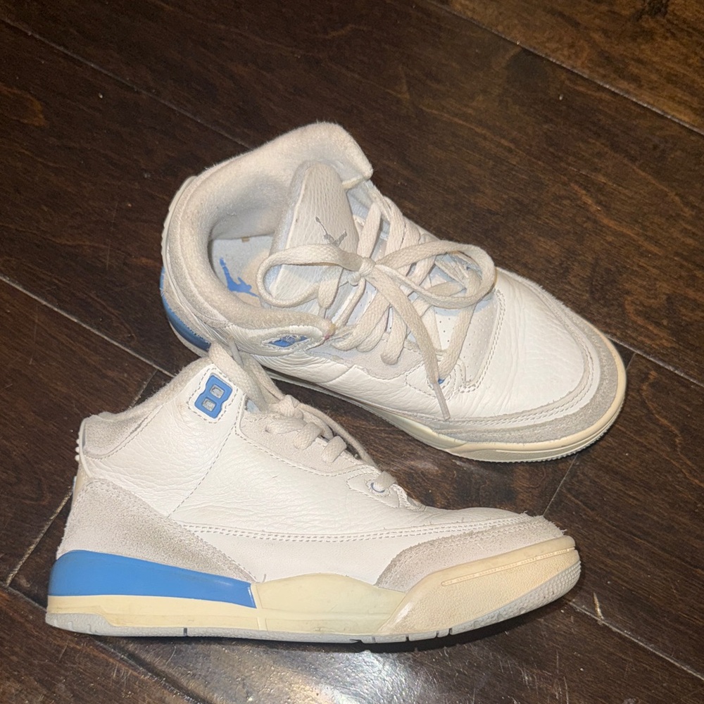 Jordan Kids Sneakers White and Blue